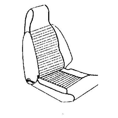 SPITFIRE MK.3 HIGH BACK SEAT KIT-USA CARS 1969-70