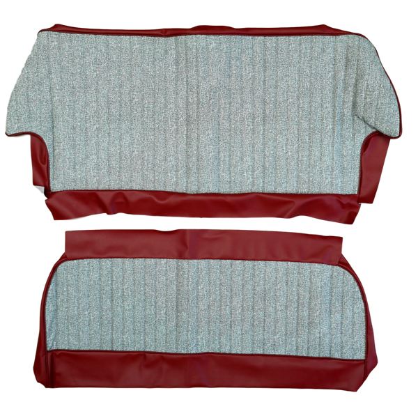 AUSTIN MINI REAR SEAT COVER KIT - WELDED FACE