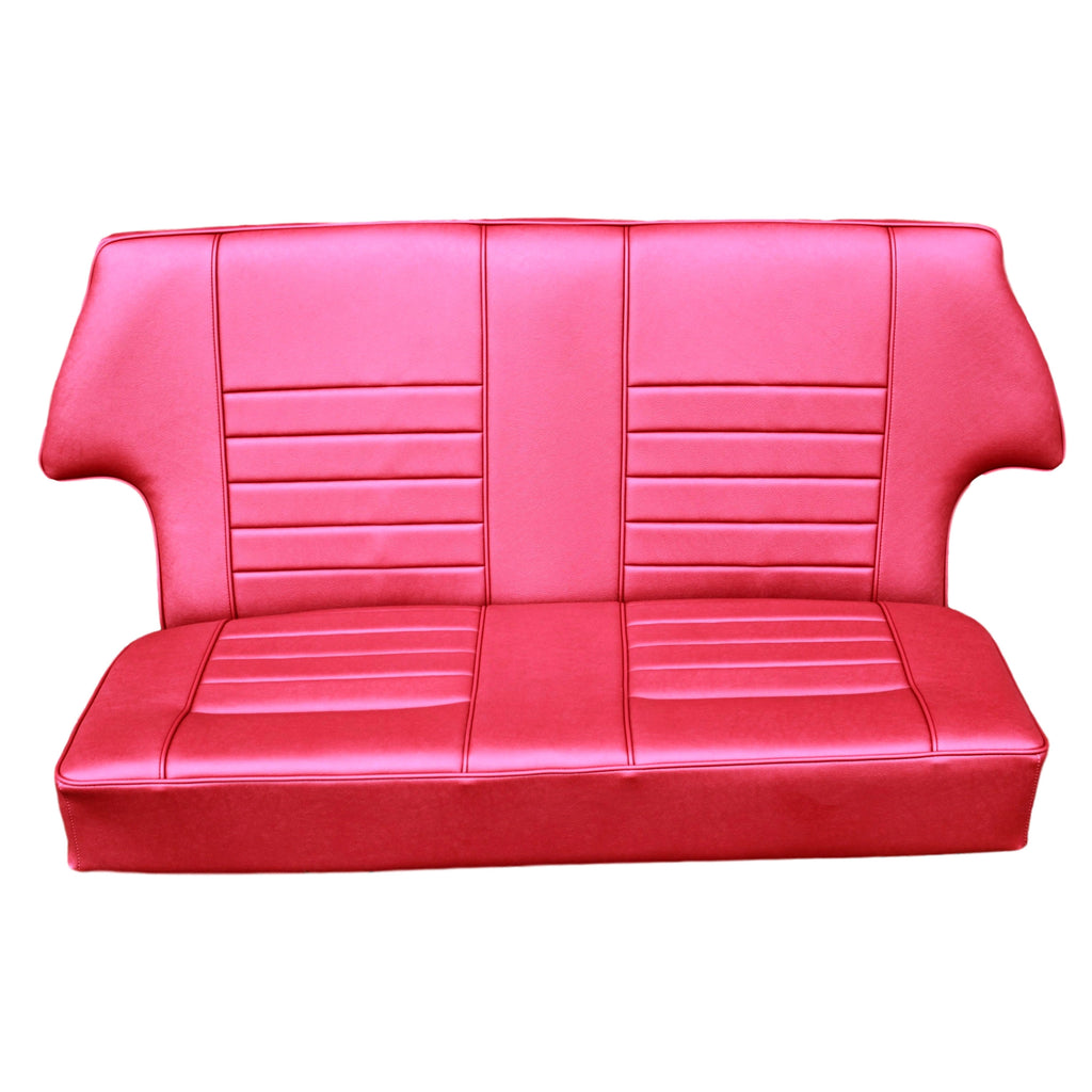 COMPLETE SALOON REAR SEAT TO MATCH SUFFOLK AND BUCKET SEATS (VINYL)