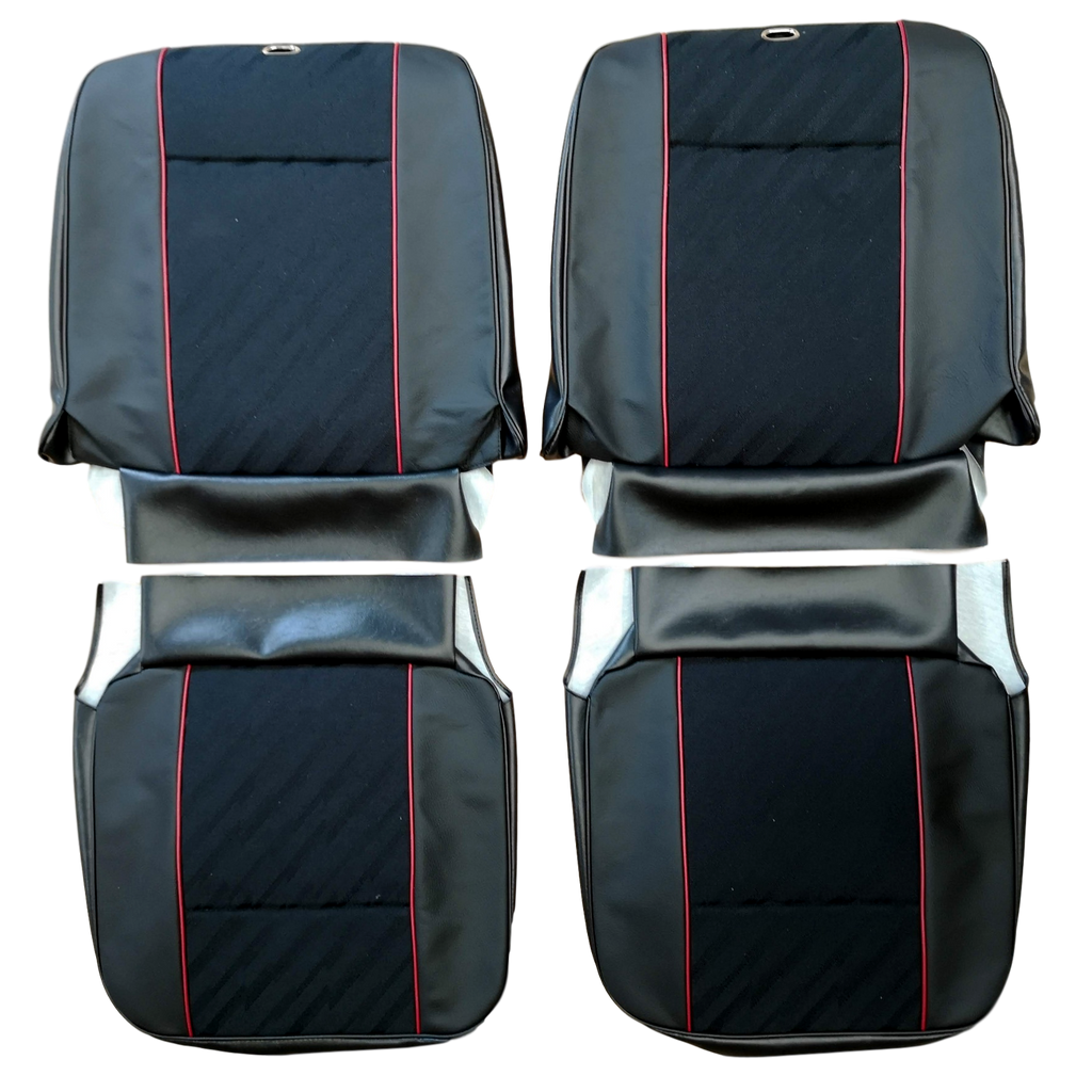 MINI COOPER LIGHTNING CLOTH FRONT SEAT COVERS