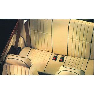 ROVER MINI LEATHER VERTICAL FLUTE REAR SEAT COVER KIT