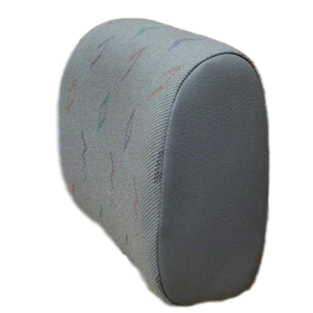 TYPE 4 HEADREST COVER IN VINYL -LATE TYPE