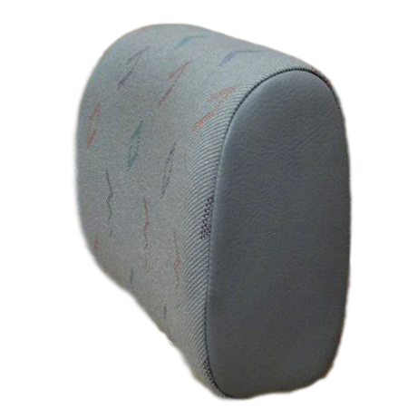 TYPE 4 HEADREST COVER IN ORIGINAL CLOTH-LATE TYPE