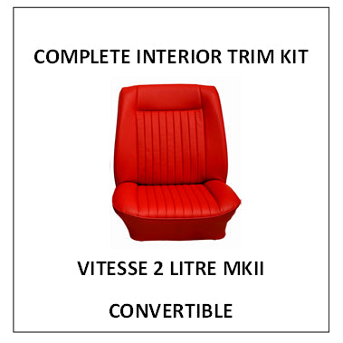 VITESSE 2 LITRE MK.II CONVERTIBLE COMPLETE INTERIOR KIT