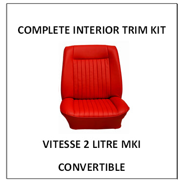 VITESSE 2 LITRE MK.I CONVERTIBLE COMPLETE INTERIOR KIT