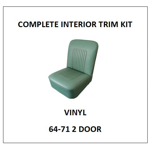 MINOR 64-71 2 DOOR VINYL COMPLETE INTERIOR TRIM KIT