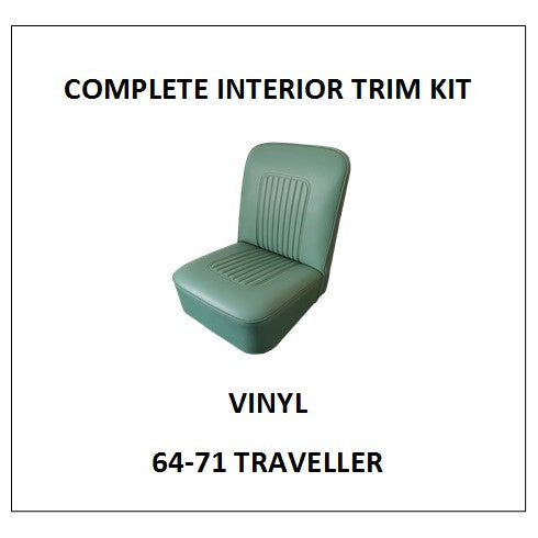 MINOR 64-71 TRAVELLER VINYL COMPLETE INTERIOR TRIM KIT