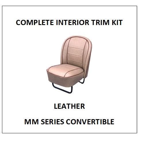 MM SERIES CONVERTIBLE LEATHER COMPLETE INTERIOR KIT