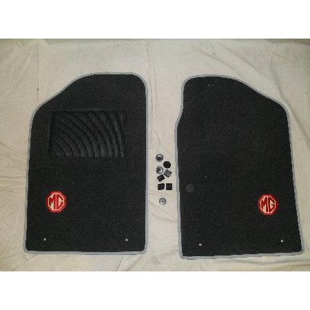 PAIR OF OVERMATS WITH MG LOGO-LEFT HAND DRIVE