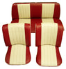 BEETLE SALOON 73ON TWOTONE FRONT & REAR SEAT COVERS (3 POINT)